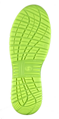 Sixton 91370-00 Cuban Hoog S3 - Zwart/Geel