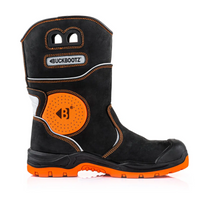 Buckbootz Laars BVIZ5ORBK S7S - Zwart/Oranje