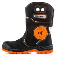 Buckbootz Laars BVIZ5ORBK S7S - Zwart/Oranje