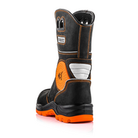 Buckbootz Laars BVIZ5ORBK S7S - Zwart/Oranje