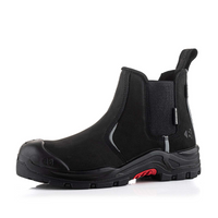 BuckBootz Nubuckz Instapper NKZ101BLK S3S 2.0 - Zwart