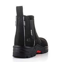 BuckBootz Nubuckz Instapper NKZ101BLK S3S 2.0 - Zwart