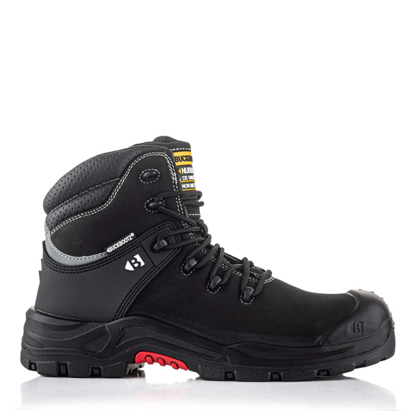 BuckBootz Nubuckz NKZ102BLK S3S 2.0 - Zwart