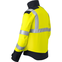 Havep Softshelljas 50250-ARA - Fluo Geel/Marine ARA