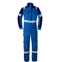 Havep Overall 5 Safety 20290 - Houtskool/Korenblauw