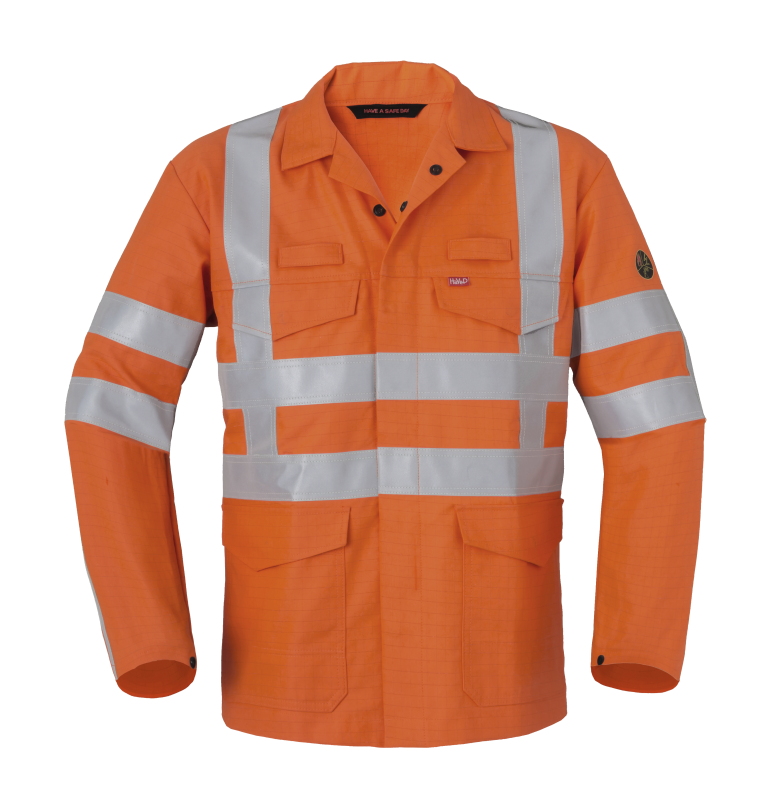 Havep Korte Werkjas RWS 30153 - Fluo Oranje