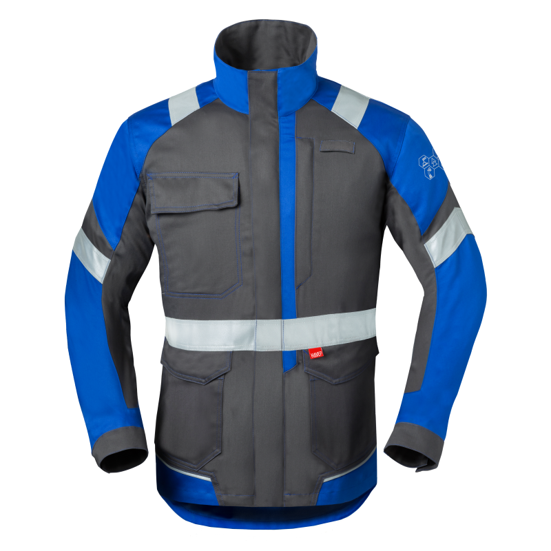 Havep Safety Werkjas 50285 - Charcoal/Korenblauw