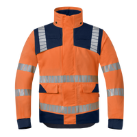 Havep Parka 50455 Fluo - Fluo Oranje/dark navy/Zwart