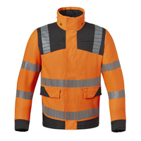 Havep Parka 50455 Fluo - Fluo Oranje/dark navy/Zwart