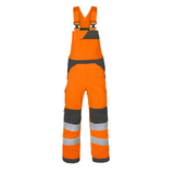 fluo oranje/charcoal