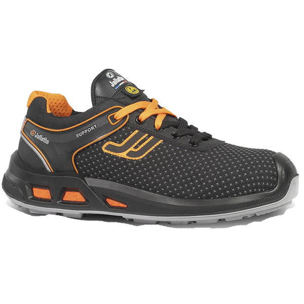 Jallatte Jalbomber laag S3 - Zwart/Oranje