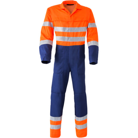 Havep High Visibility Overall 2415 - Marineblauw/Fluo oranje C7A