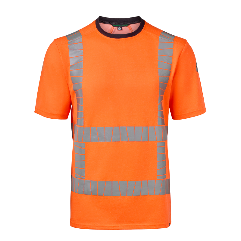 Havep T-shirt korte mouwen RWS+ 10082 - fluo oranje/charcoal