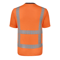 Havep T-shirt korte mouwen RWS+ 10082 - fluo oranje/charcoal