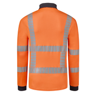 Havep Polo Lange Mouwen RWS+ 10083 - fluo oranje/charcoal