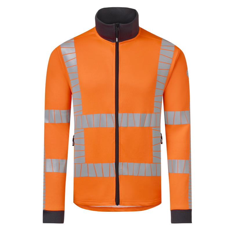 Havep Sweatvest RWS+ 10085 - fluo oranje/charcoal