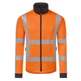 fluo oranje/charcoal