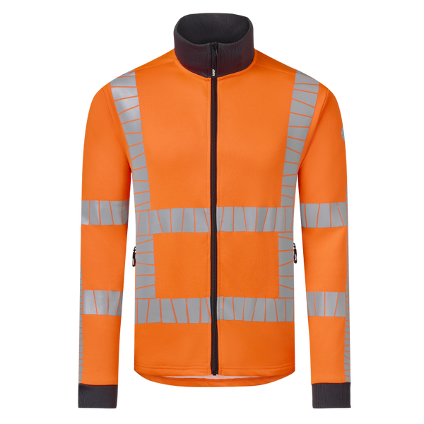 Havep Sweatvest RWS+ 10085 - fluo oranje/charcoal