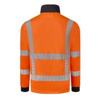 Havep Sweatvest RWS+ 10085 - fluo oranje/charcoal