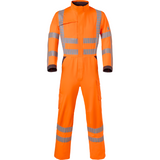 fluo oranje/charcoal