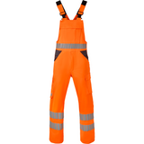 fluo oranje/charcoal