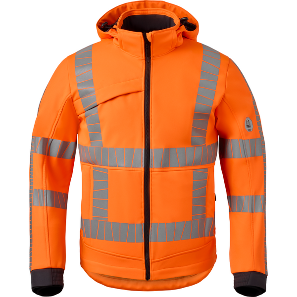 Havep Softshell jacket RWS+ 50481 - fluo oranje/charcoal