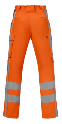 Havep Broek kniezakken RWS+ 80638 - fluo oranje/charcoal