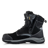 BuckBootz Tradez Blastz Hoog S7S Zwart - Zwart