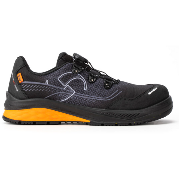Sixton 60543-02 Juniper Boa S3S - Zwart/Oranje