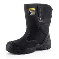 BuckBootz Buckshot werklaars BSH010 S3 Zwart - Zwart