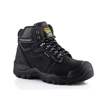 BuckBootz Schoen BSH009 Hoog S3 + KN Zwart - Zwart BSH009BK