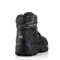 BuckBootz Schoen BSH009 Hoog S3 + KN Zwart - Zwart BSH009BK