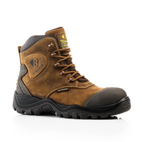 BuckBootz Buckshot BSH012 S3 Hoog Bruin - Bruin
