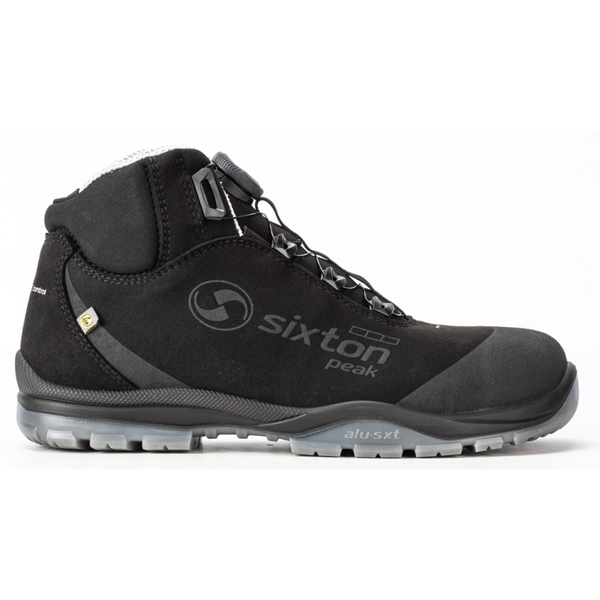 Sixton 93555-01 Tango High Boa S3S - Zwart