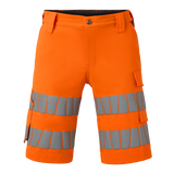 fluo oranje/charcoal