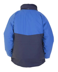 Regenjas Sneek, marine - korenblauw