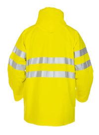 Regenjas Valencia, fluor geel