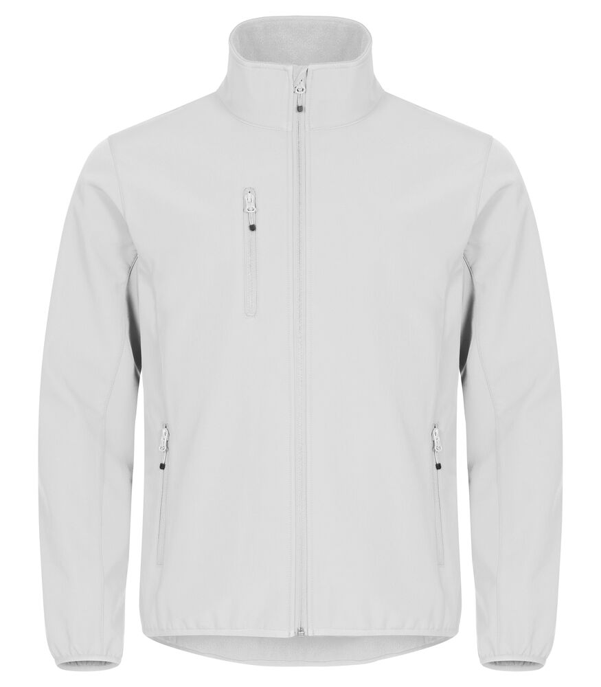 Clique Classic Softshell Jacket - Wit
