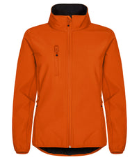 Clique Classic Softshell Jacket Women - Diep oranje
