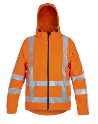 Regenjack Boston RWS, fluor oranje