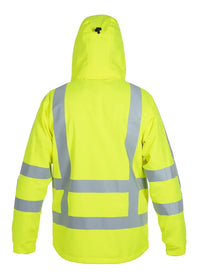 Regenjack Boston RWS, fluor geel