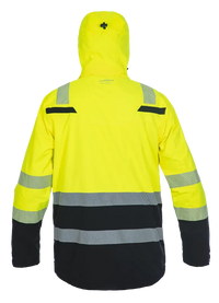 Regenjack Boston, fluor geel - zwart