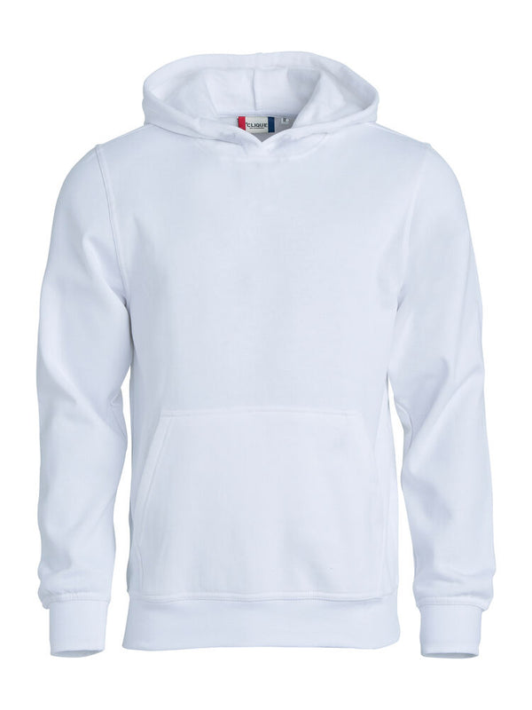 Clique Basic Hoody Junior - Wit