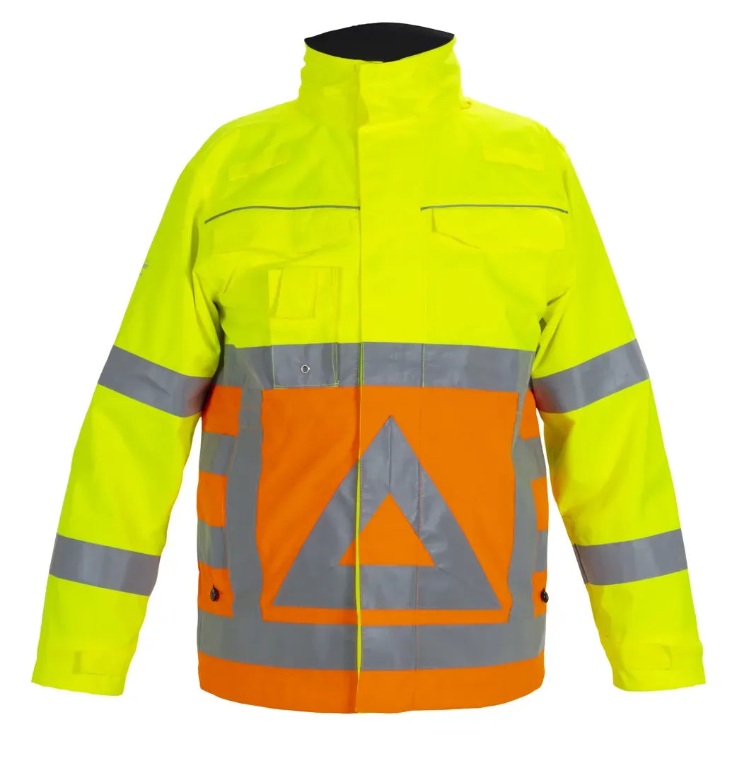 Verkeersregelaar Baarlo, fluor geel - fluor oranje