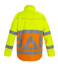 Verkeersregelaar Baarlo, fluor geel - fluor oranje