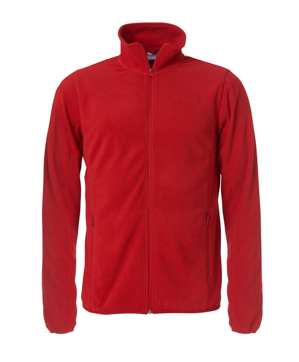 Clique Basic Micro Fleece Jacket - Rood
