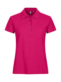 Clique Basic Polo Women - Helder kersen