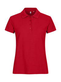 Clique Basic Polo Women - Rood