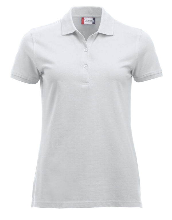 Clique Classic Marion S/S Polo - Wit