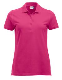 Clique Classic Marion S/S Polo - Helder kersen